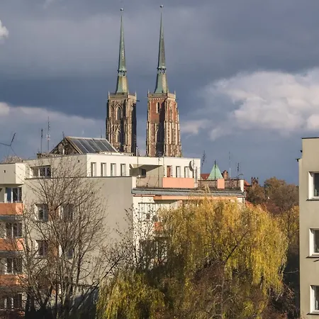 Lägenhet Orange And Towers Wrocław